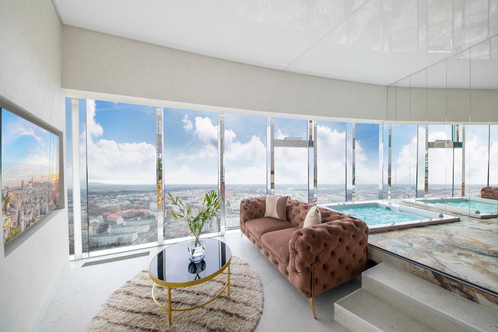 Suite z Jakuzzi przy oknie