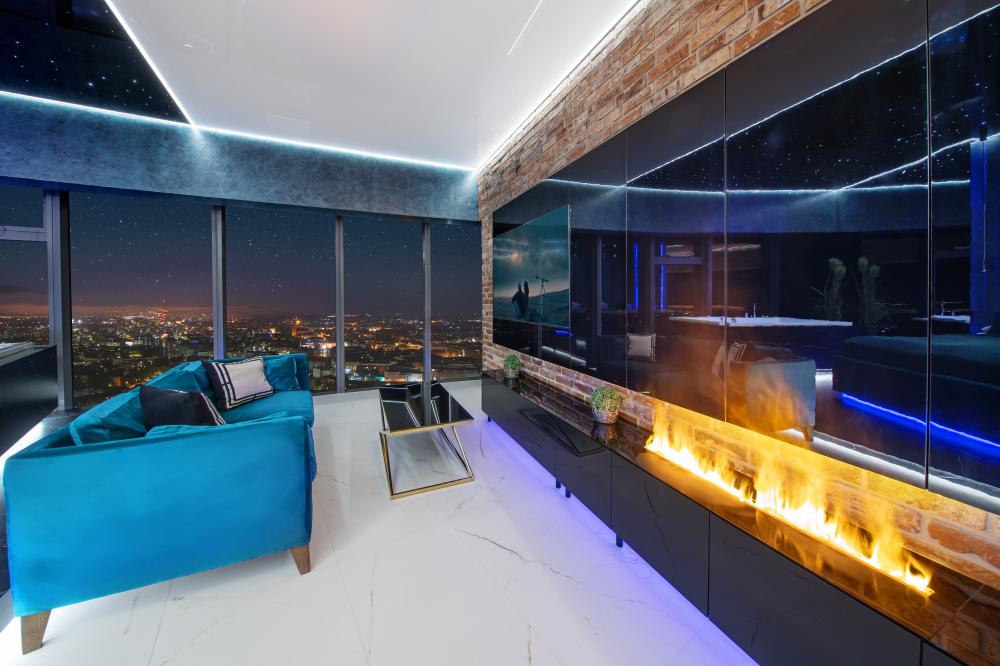 Apartament typu Deluxe Suite z wanną z hydromasażem