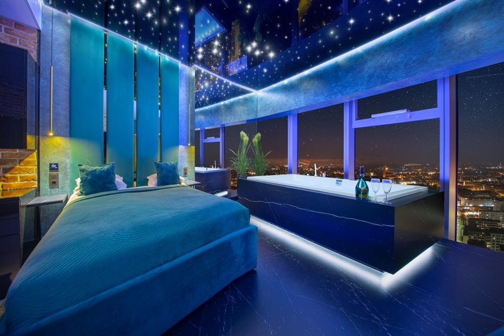 Apartament typu Deluxe Suite z wanną z hydromasażem