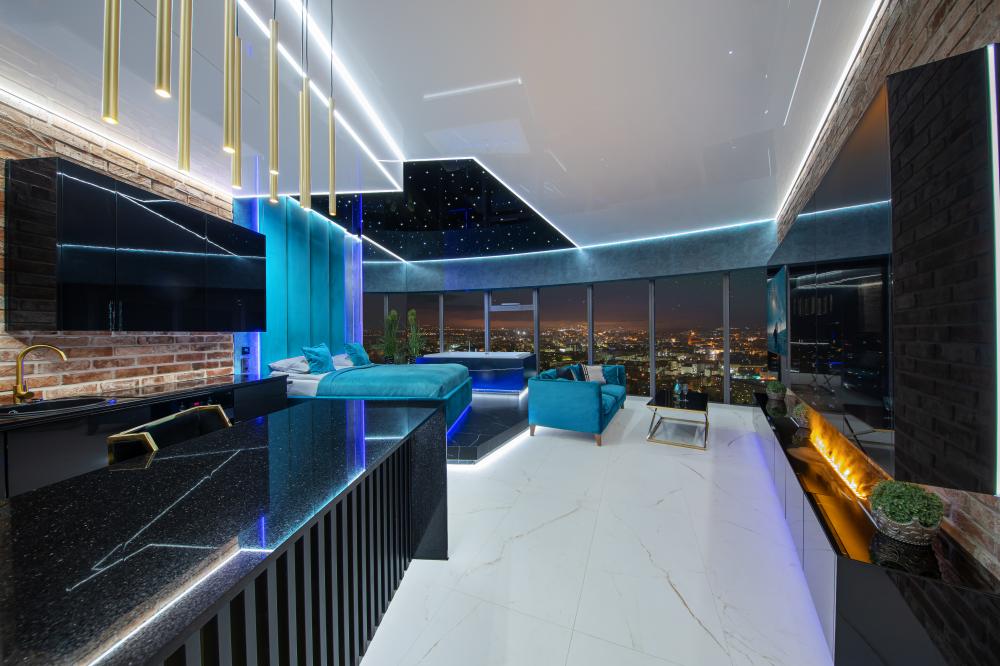 Apartament typu Deluxe Suite z wanną z hydromasażem