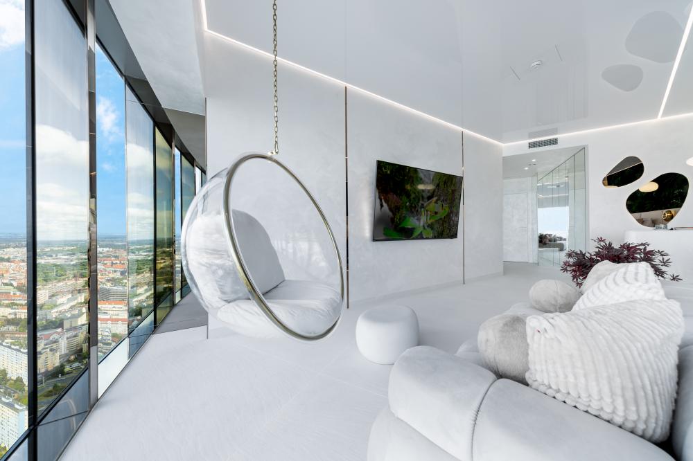 Apartament z Jakuzzi "Harmony" na 43 Piętrze