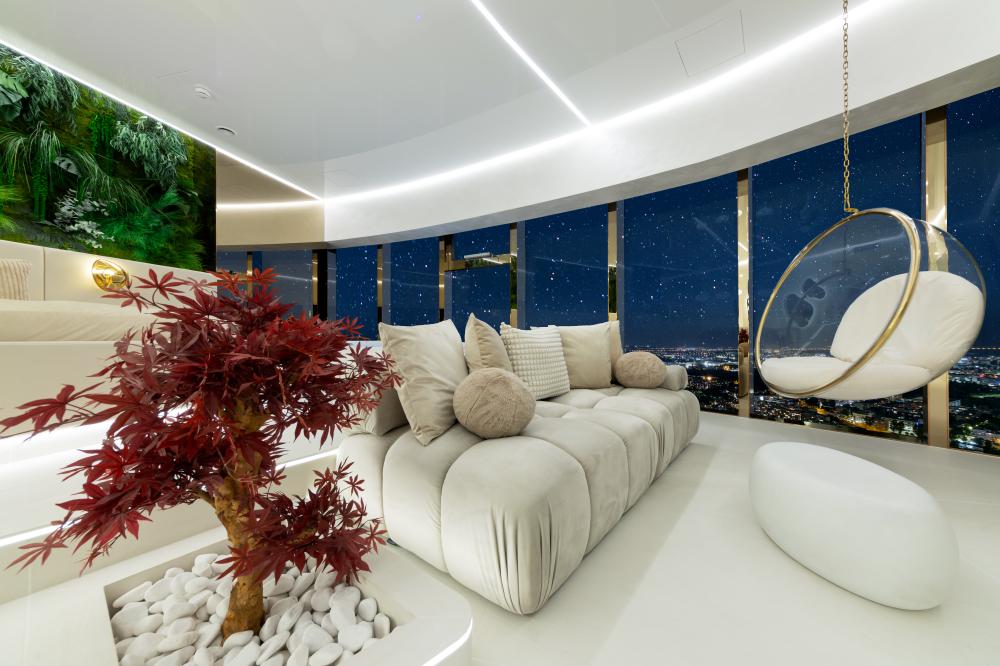 Apartament z Jakuzzi "Harmony" na 43 Piętrze