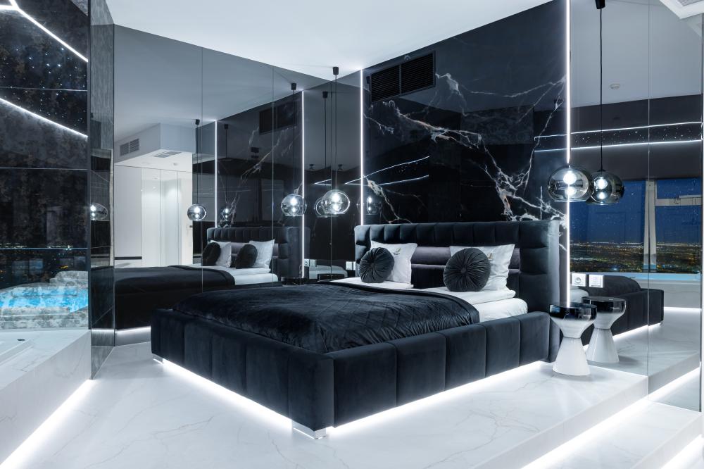 Apartament z Jakuzzi typu Deluxe