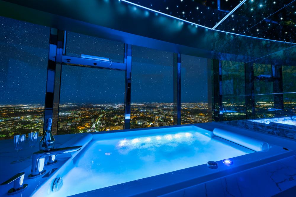 Apartament z Jakuzzi typu Deluxe