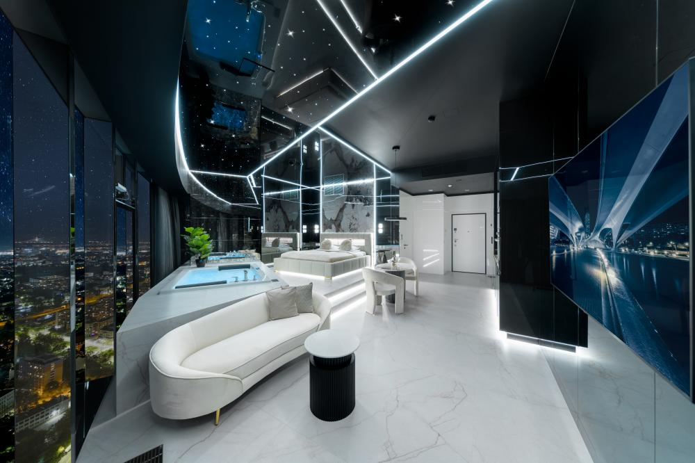 Apartament z Jakuzzi typu Deluxe