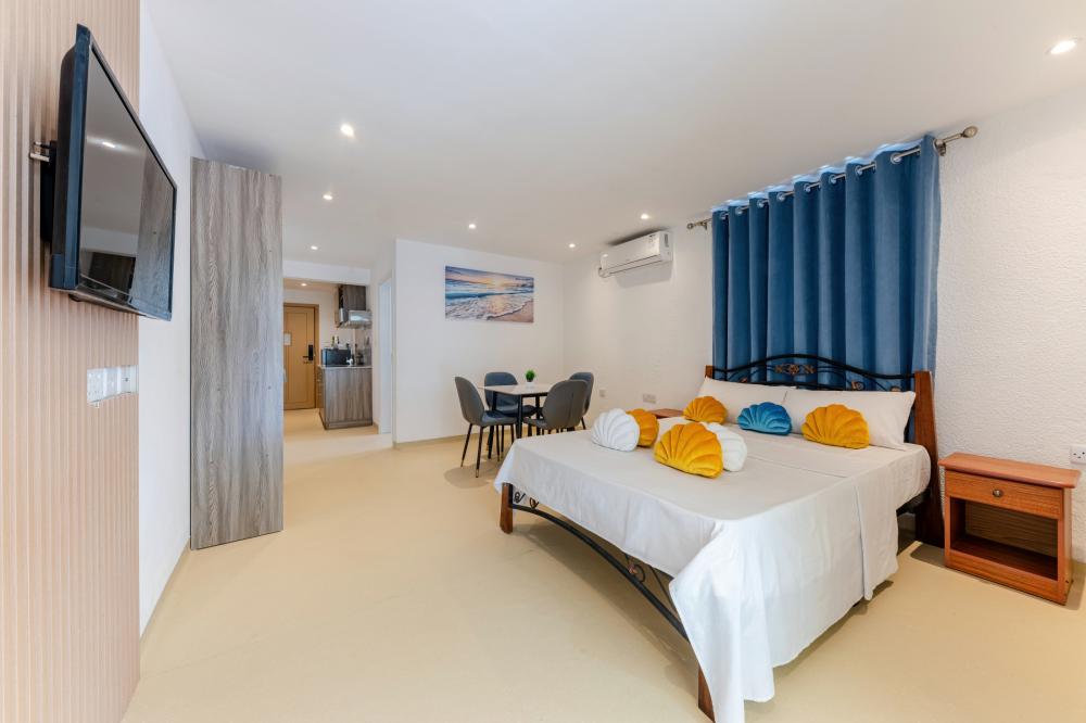 Seaview double studio with kitchen