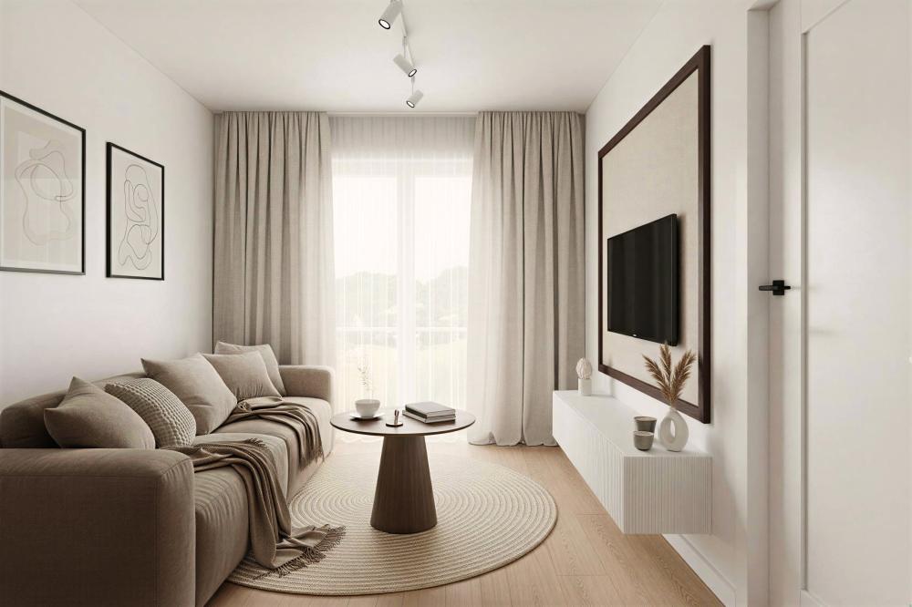 Apartament Piaskowy z 2 Sypialniami