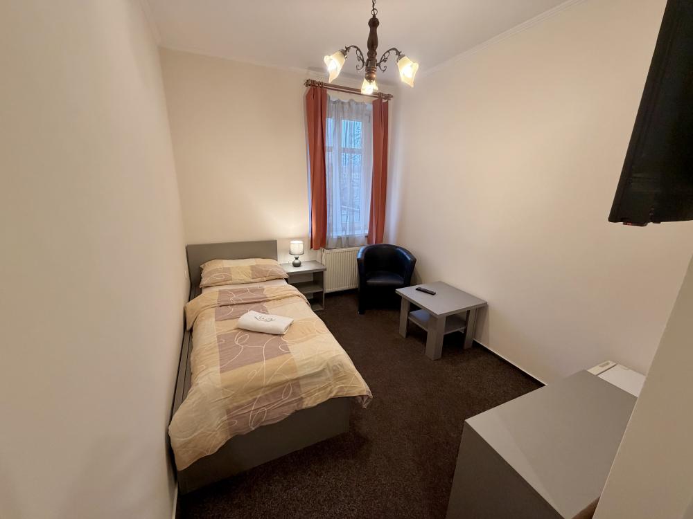 Jednolůžkový pokoj se sprchou