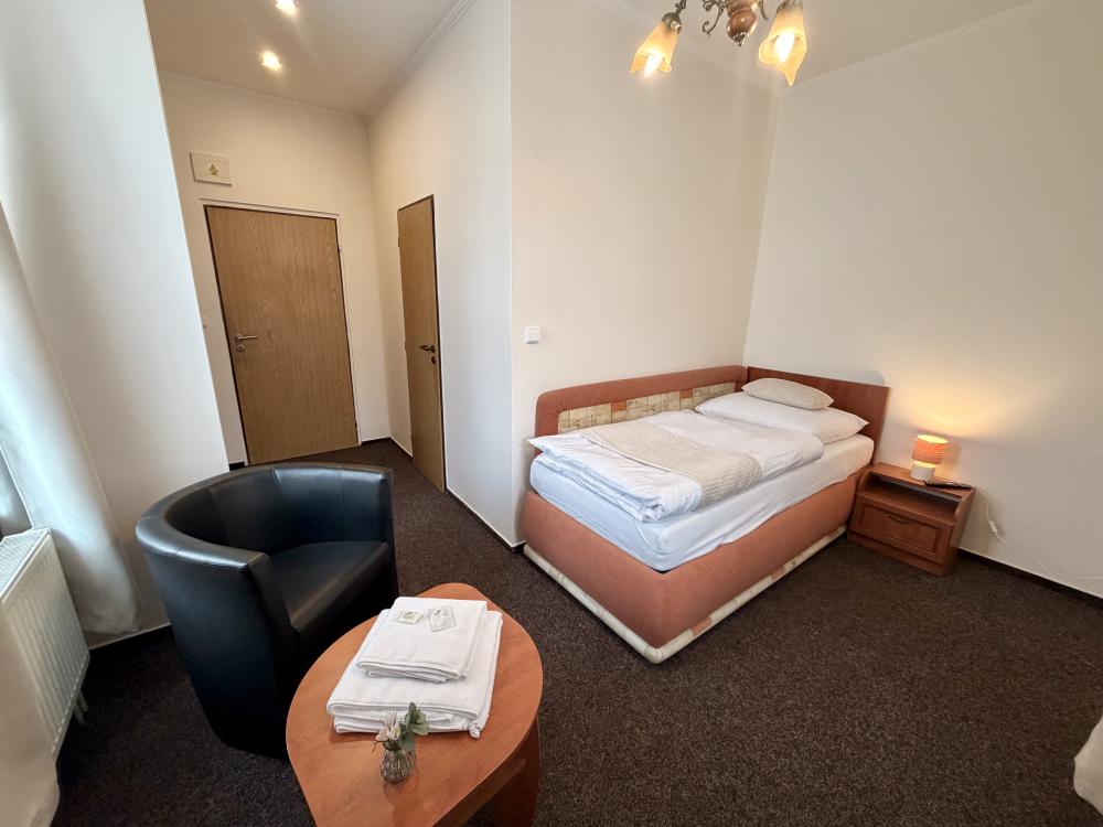 Jednolůžkový pokoj s vanou