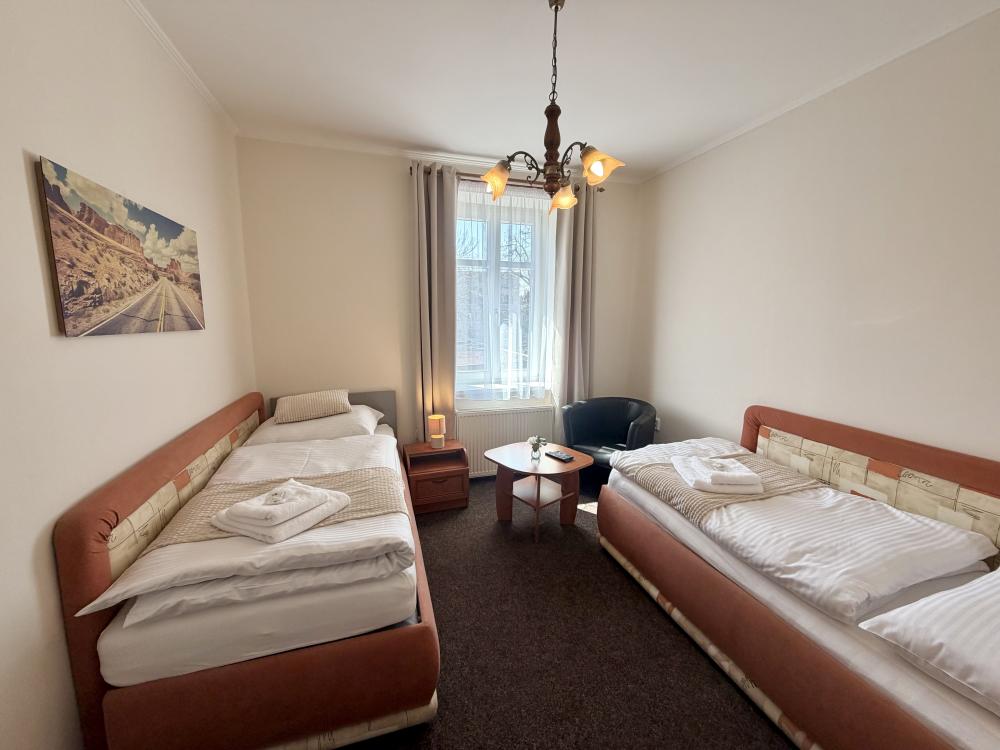 Dvoulůžkový pokoj Standard s oddělenými postelemi