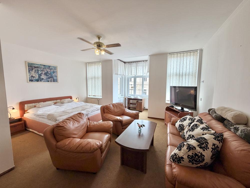 Dvoulůžkový pokoj SUPERIOR s manželskou postelí