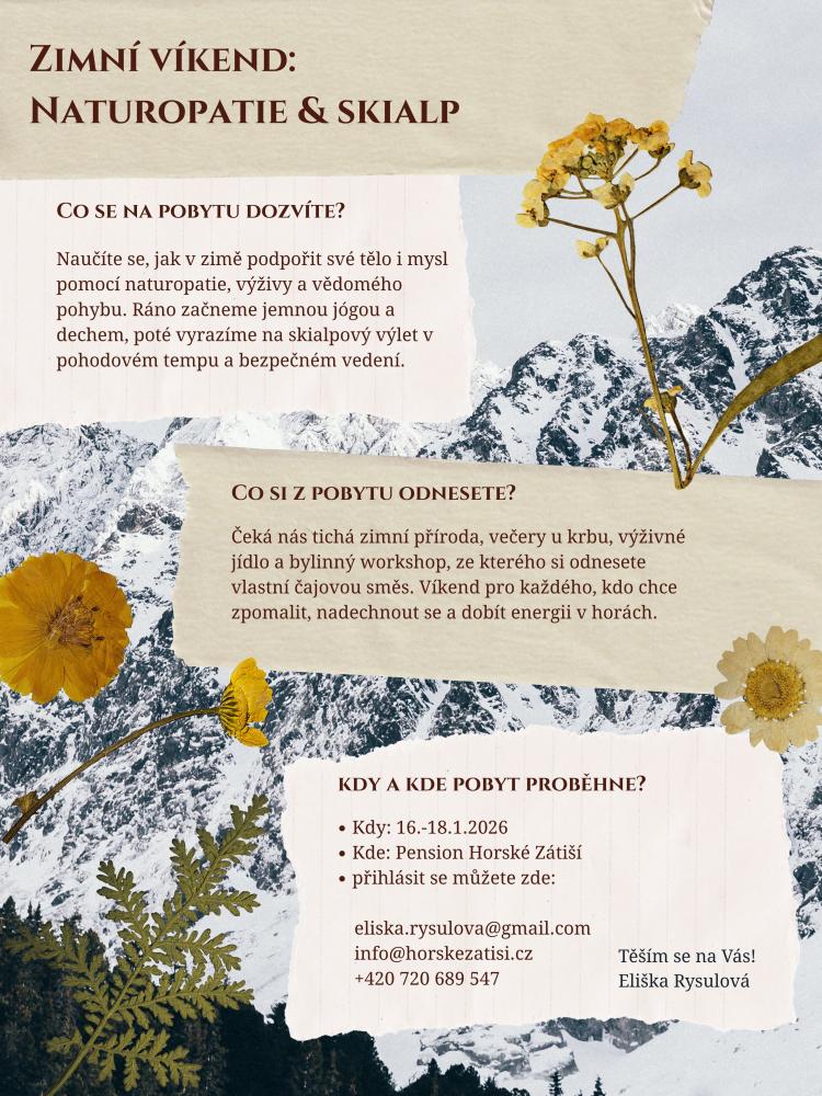 Zímní naturopatický & skialp víkend
