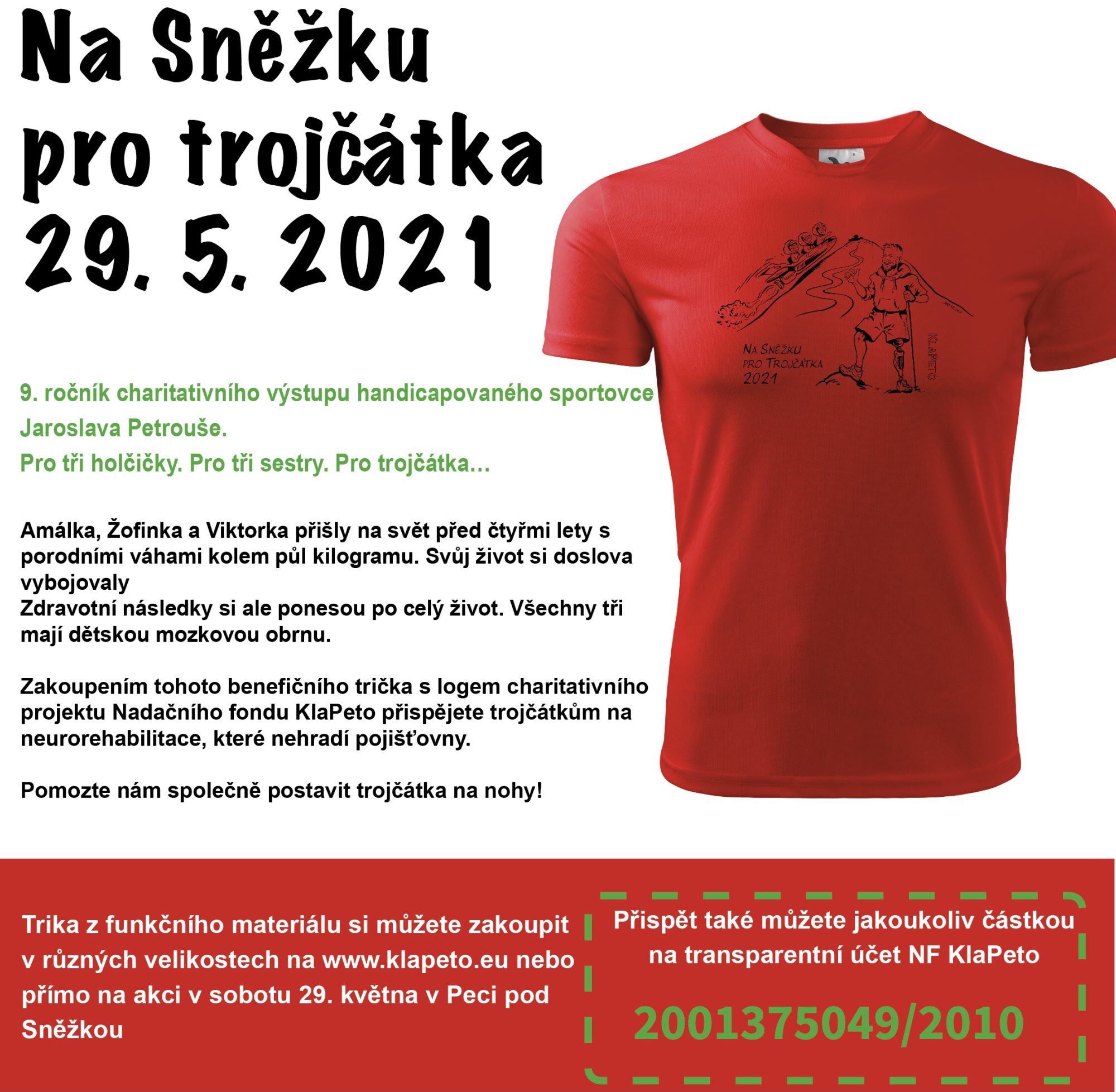 NA SNĚŽKU PRO TROJČÁTKA