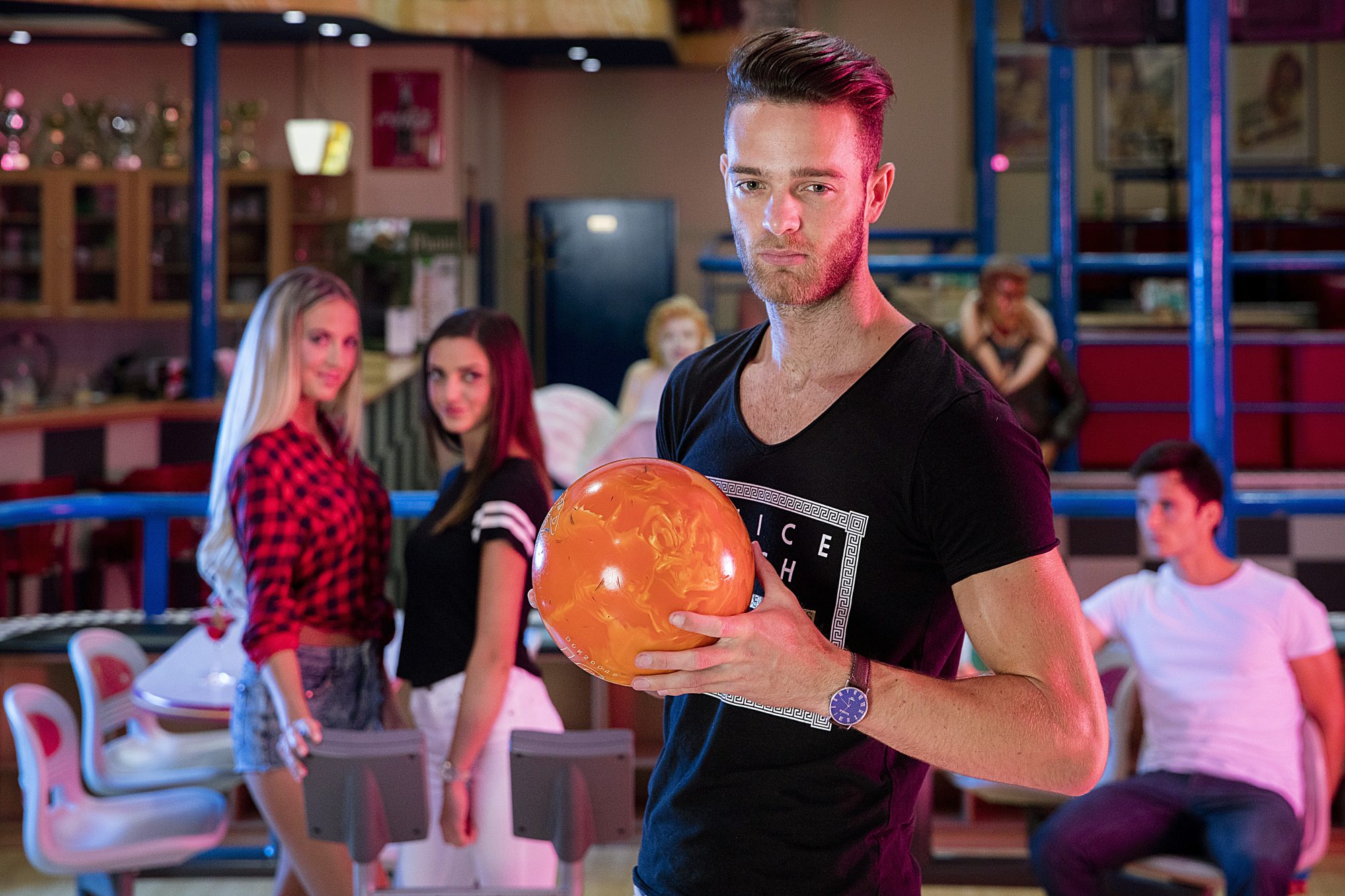 Wartungstag beim Bowling  