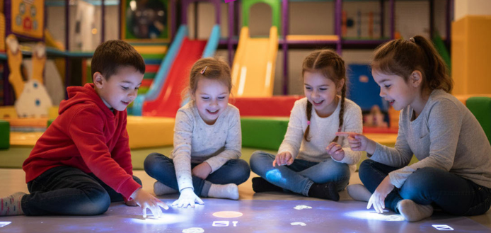 FlySky – interaktivní podlaha ve Funparku