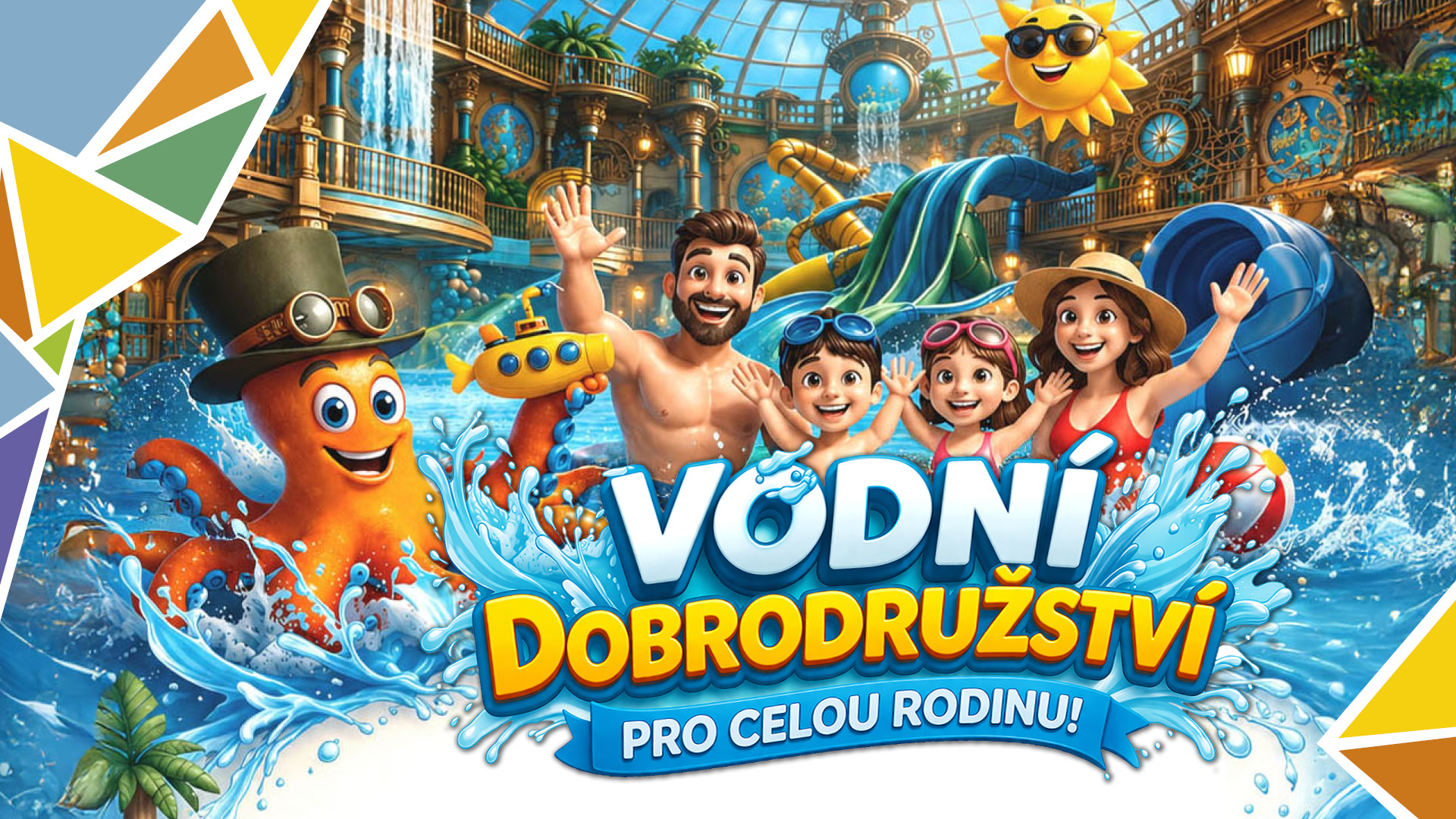 Water adventure for the whole family in the Aquapark