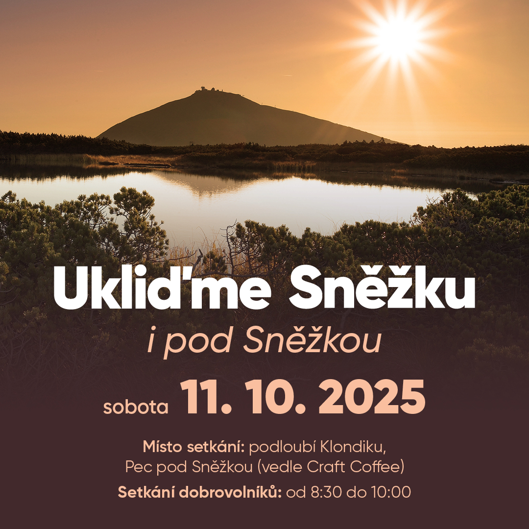 Ukliďme Sněžku - podzim 2025