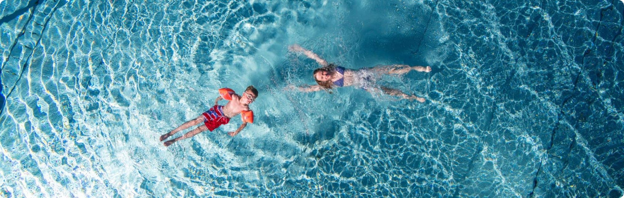 Kúpaliská v blízkosti hotela.