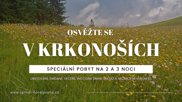 Osvěžte se v létě v Krkonoších