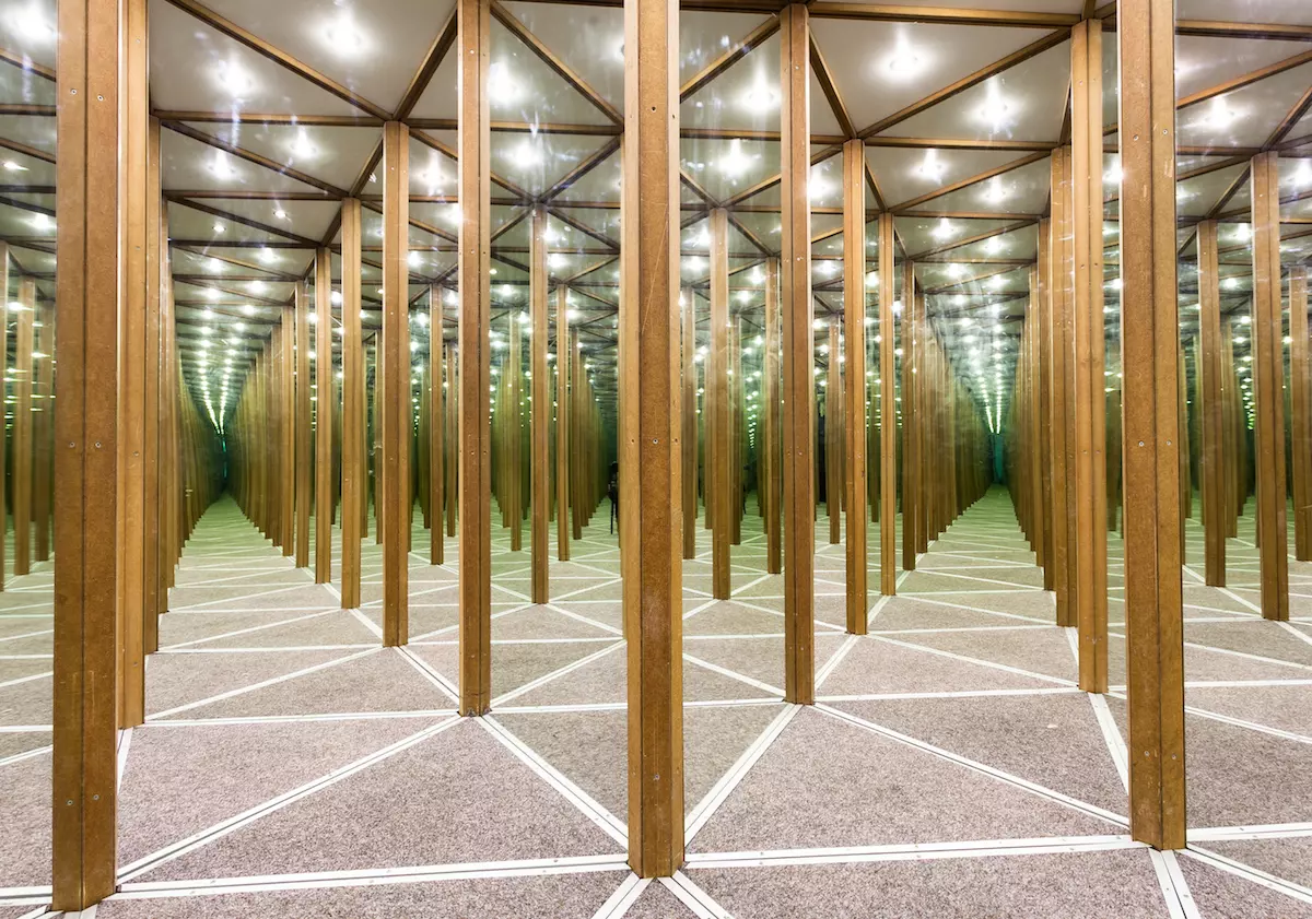 Zrcadlové bludiště v Českém Krumlove