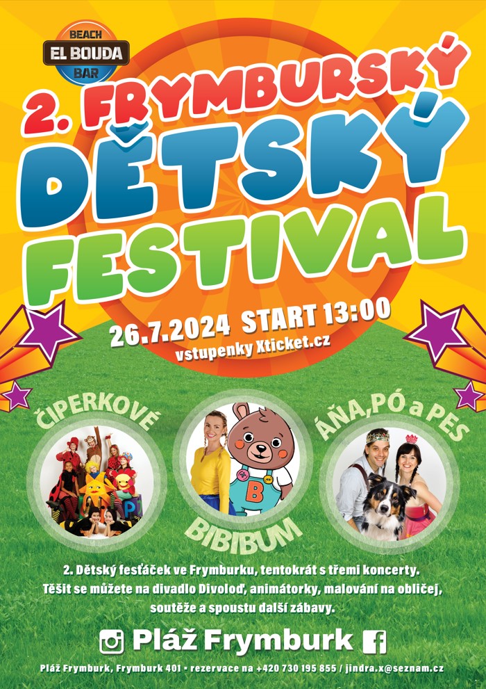 Frymburský dětský fesťáček je tady!