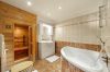 Koupelna se saunou - Penzion V Roklich, hotel, accommodation, Prague-east