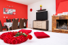 Apartmán č. 7 uspořádání pokoje a sezení - Penzion V Roklich, hotel, alojamiento, Praga-oeste