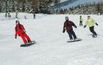 Snowboarding - Mountain pension Černava
